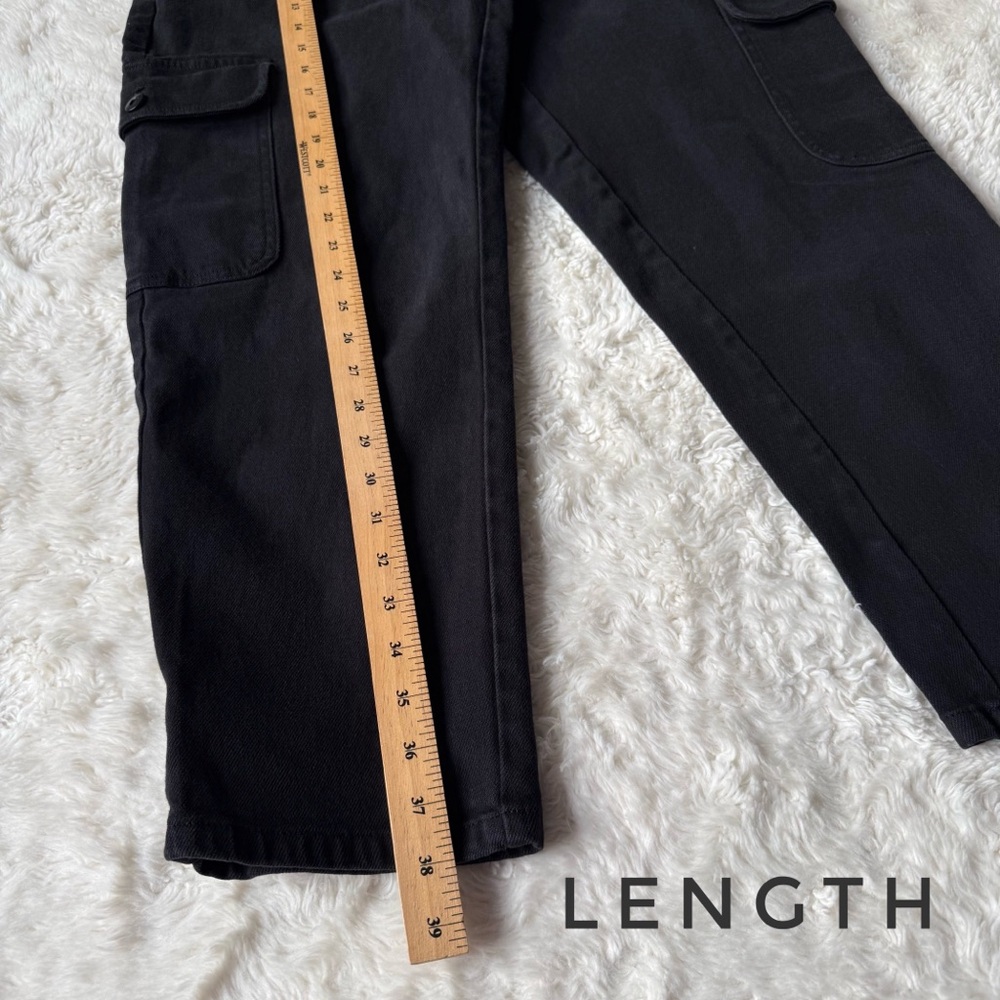 Wilfred Free Aritzia Black High Rise Utility Cargo Pant US8 Classic Contemporary - Picture 12 of 14